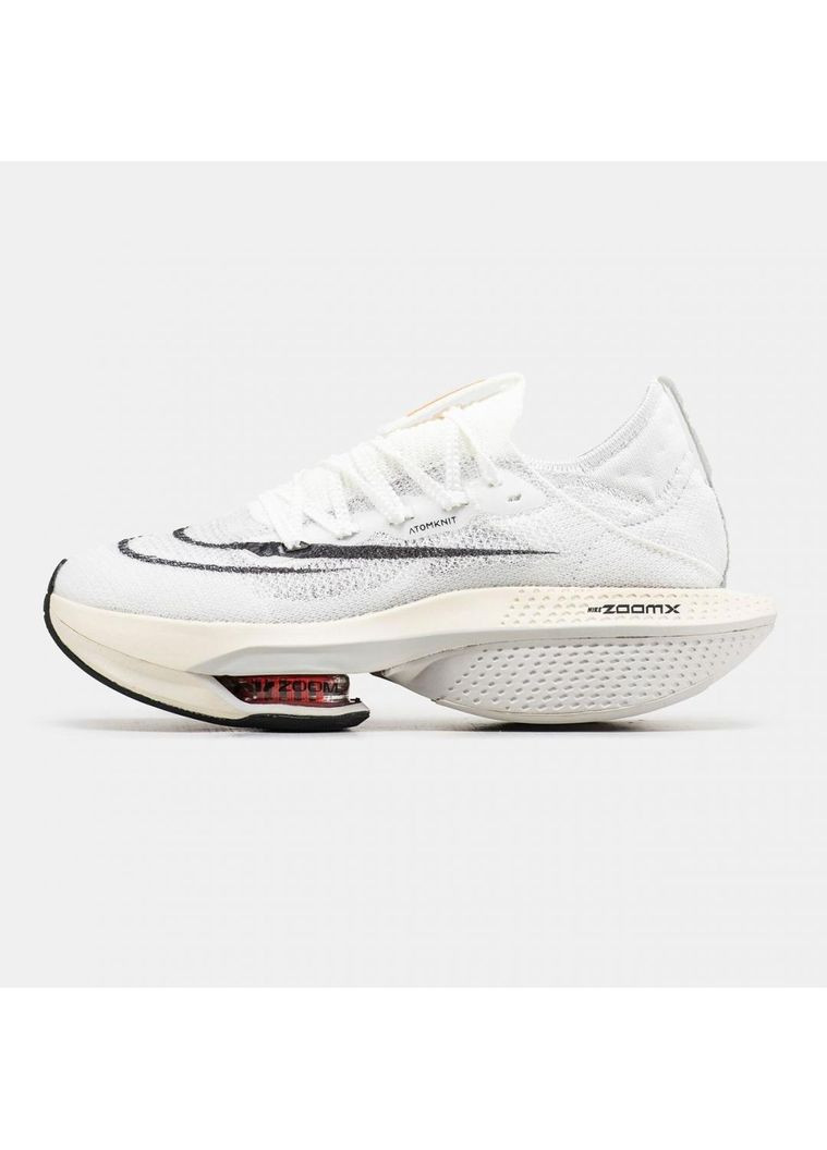 Білі Осінні кросівки чоловічі nike air zoom alphafly white найк аір зум No Brand