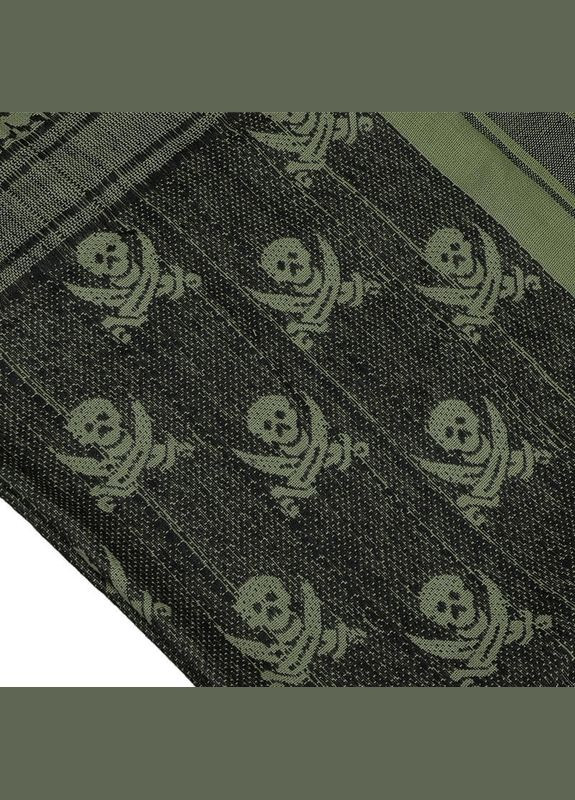Повязка универсальная Шемаг Череп Оливковый/черный Mil-Tec (315822510)
