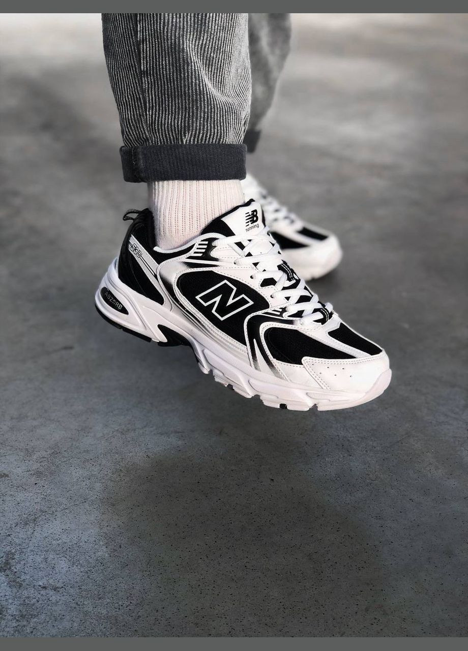 Білі кросівки 530 white black - mr530sj No Brand