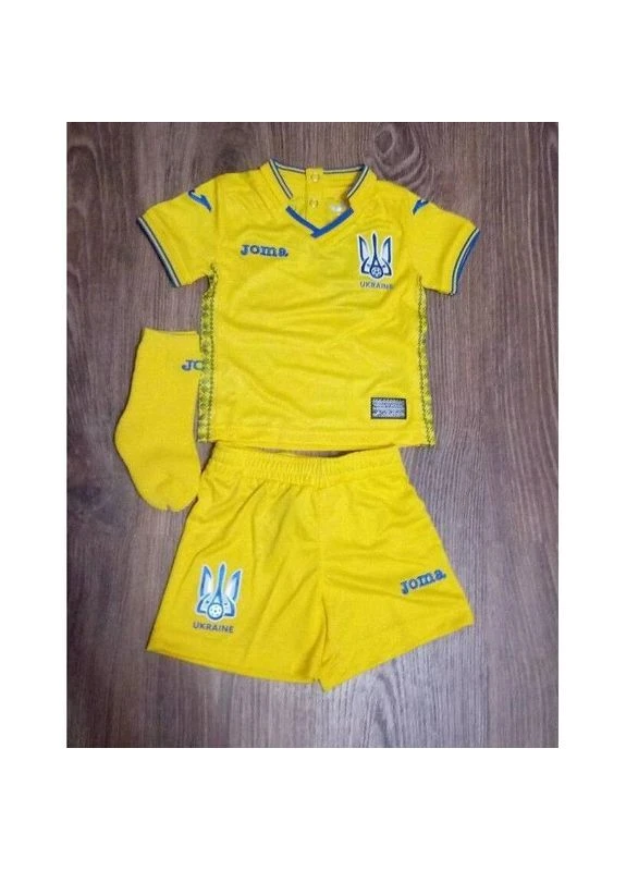 Детский комплект формы сборной Украины FFU407011.18 желтый Joma UKRAINE (396725077)