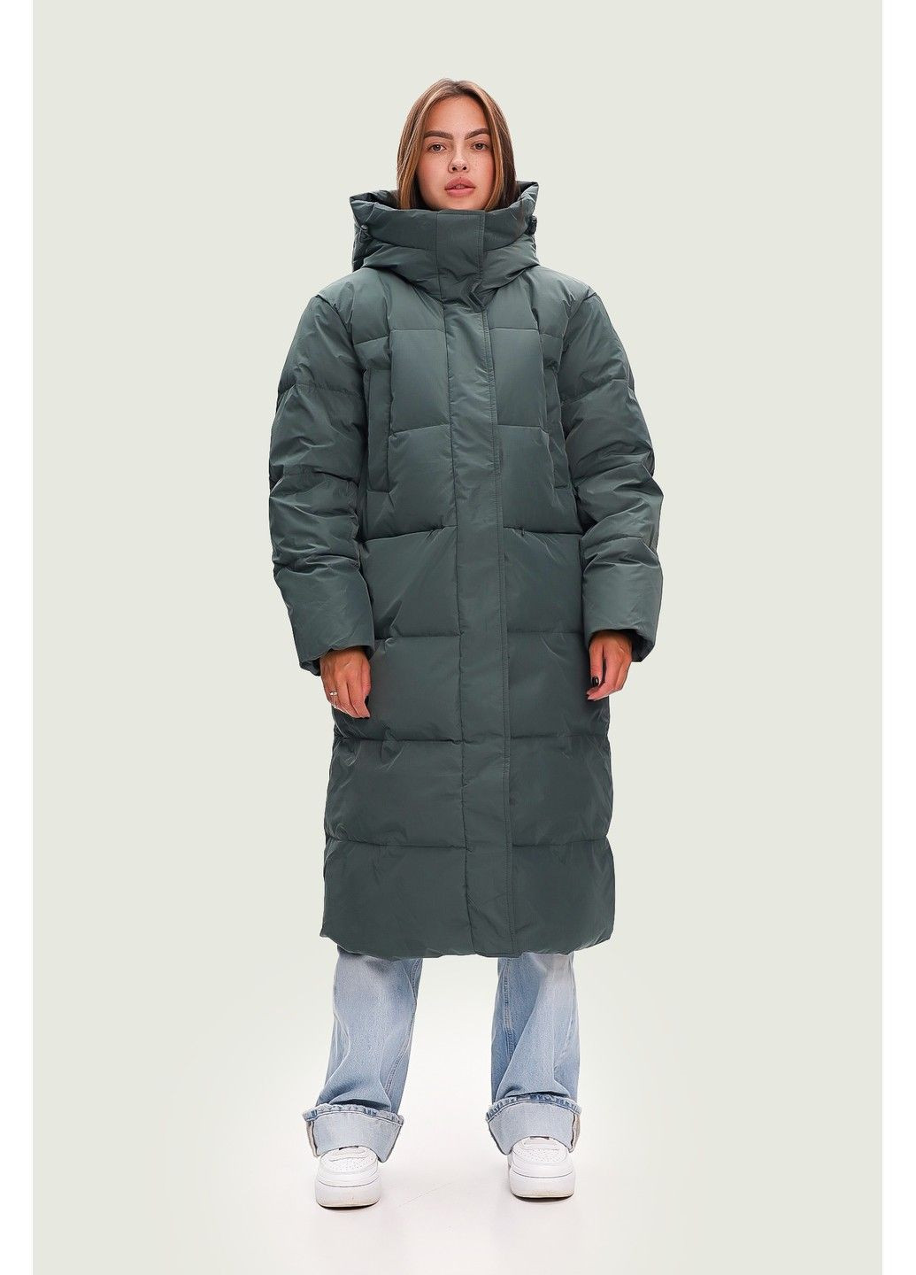Зелений зимній Пуховик Finn Flare
