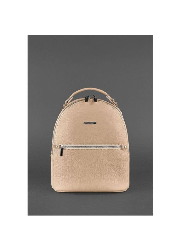 Рюкзачок женский кожаный Kylie светло-бежевый BlankNote (301871597)