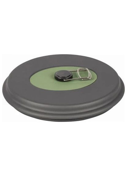 Набір туристичного посуду (2200241) Bo-Camp Explorer 4 Pieces 21 Hard Anodized Grey/Green (370014999)
