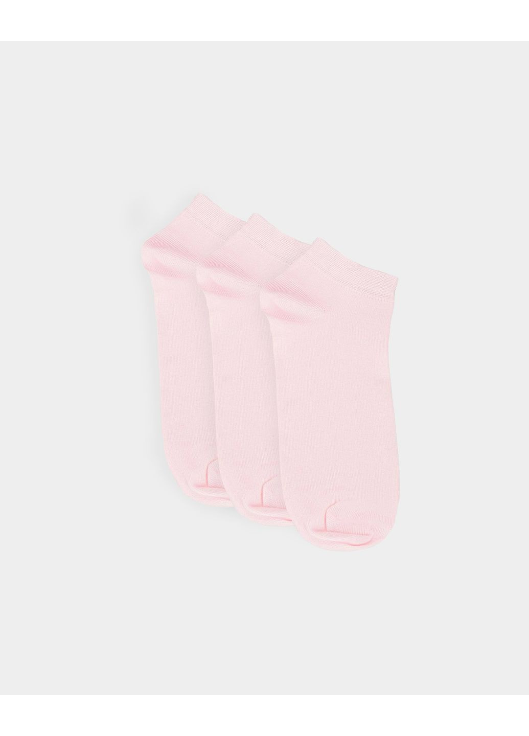 Світло-рожеві міні набір коротких шкарпеток чорний Ейсік (353492717)