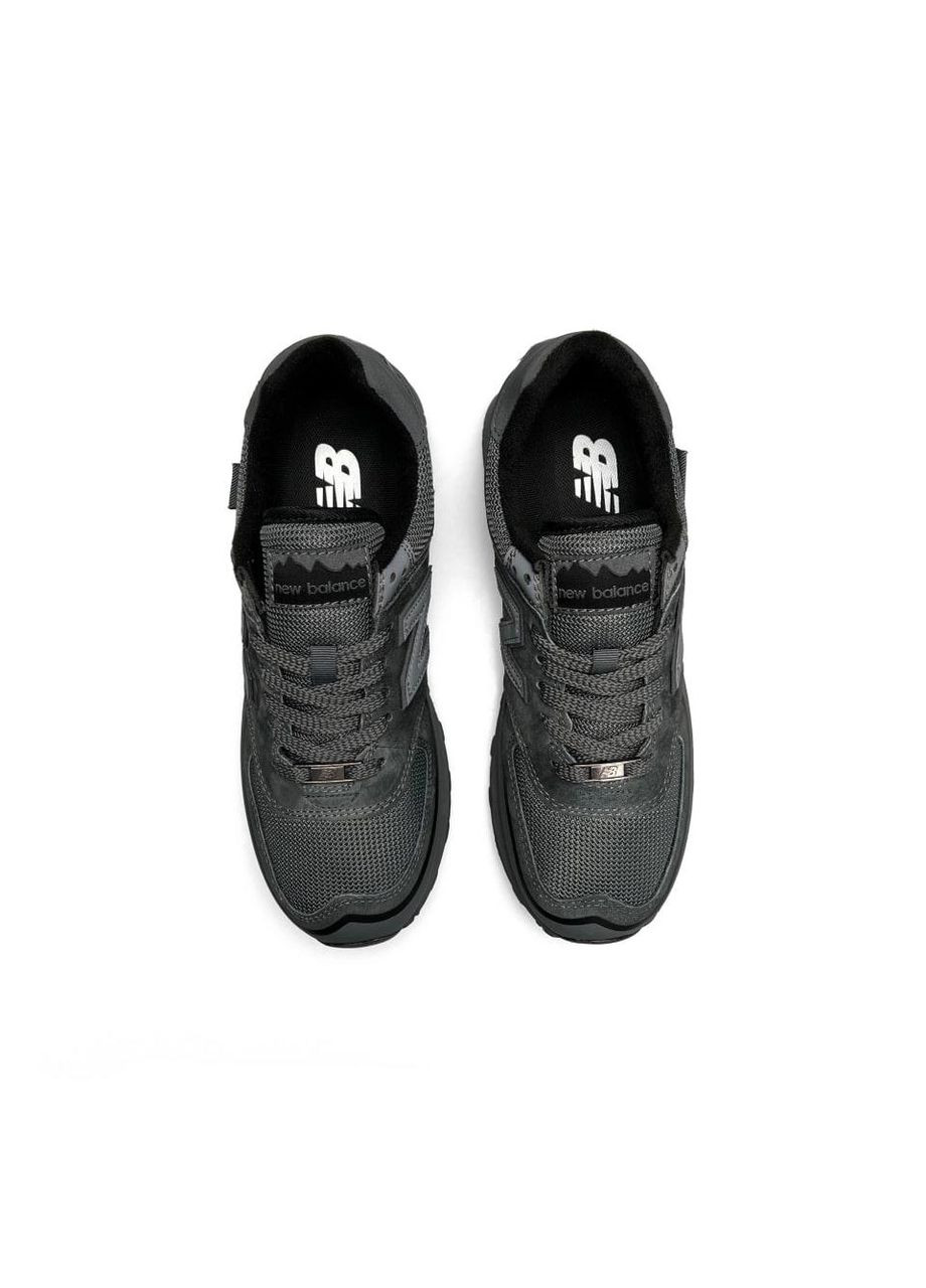 Темно-сірі Осінні кросівки чоловічі, вьетнам New Balance 574 TP2 Dark Gray