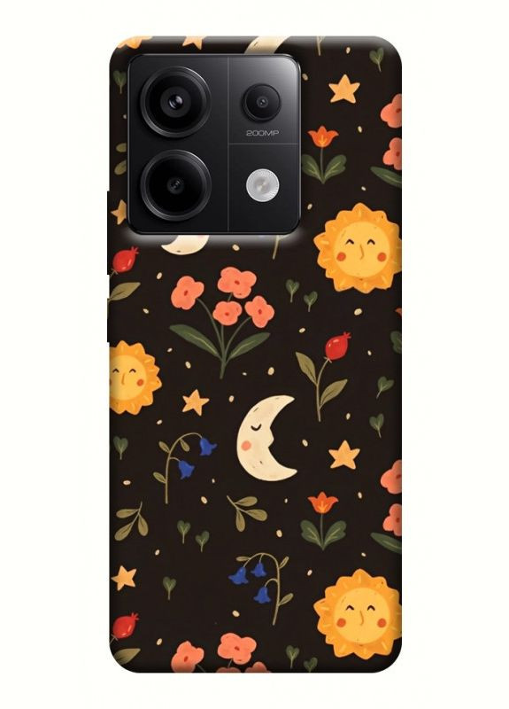 Чехол с принтом для Xiaomi Redmi Note 13 Pro 4G / для Ксяоми, сяоми, ксиомы редми ноте 13 о Полевые цветы No Brand (338612462)