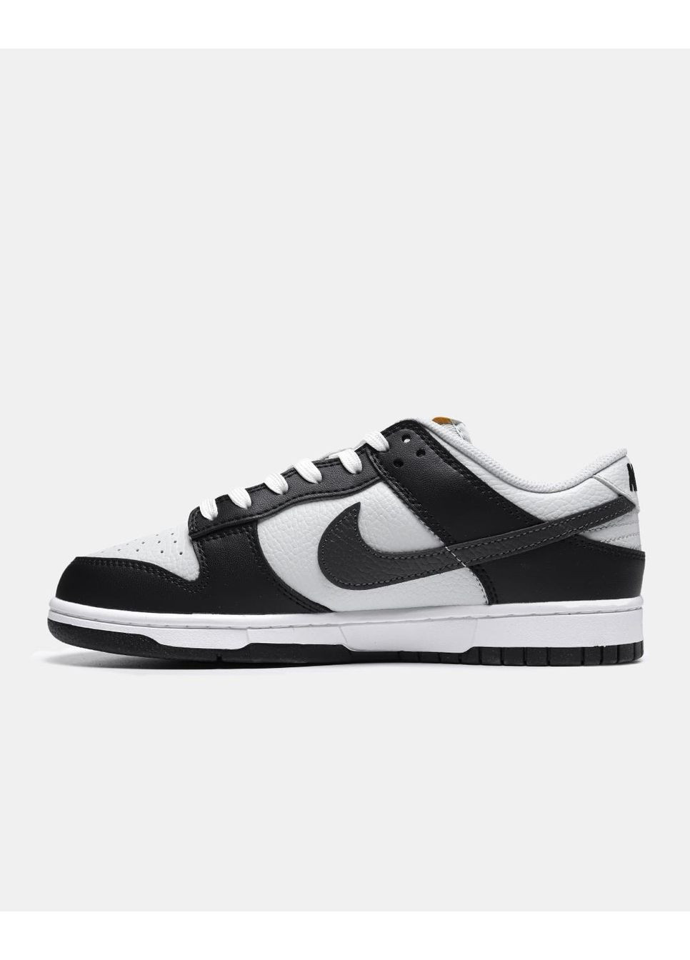 Чорні Осінні кросівки чоловічі nike dunk low mini swoosh - black total orange найк сб данк No Brand