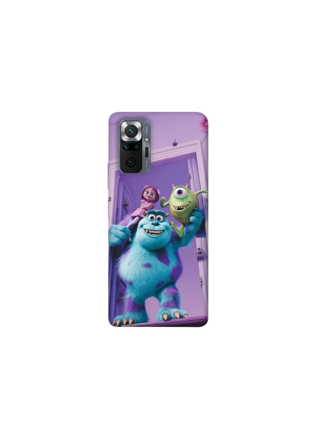Чохол на Xiaomi Redmi Note 10 Pro Monsters friends Frontalka (354664183)