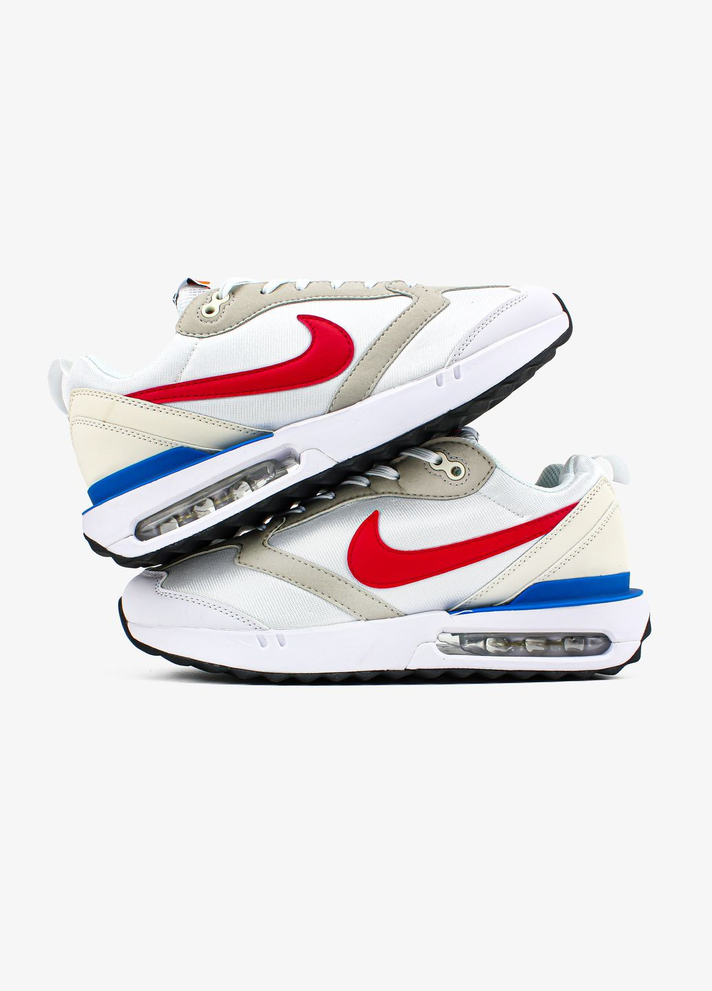 Білі всесезон кросівки чоловічі nike air max dawn white beige | найк аір макс давн білі бежеві No Brand