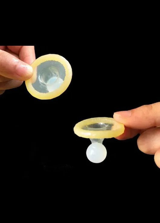 Мягкий шарик - удлинитель для презервативов OLO (329741889)