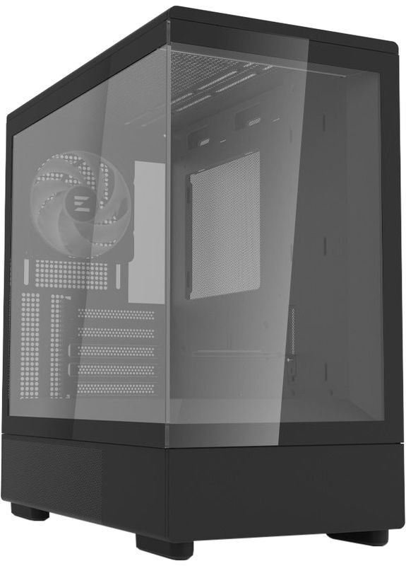 Корпус P10 Tempered Glass без БЖ Black (P10BLACK) Zalman (360415505)