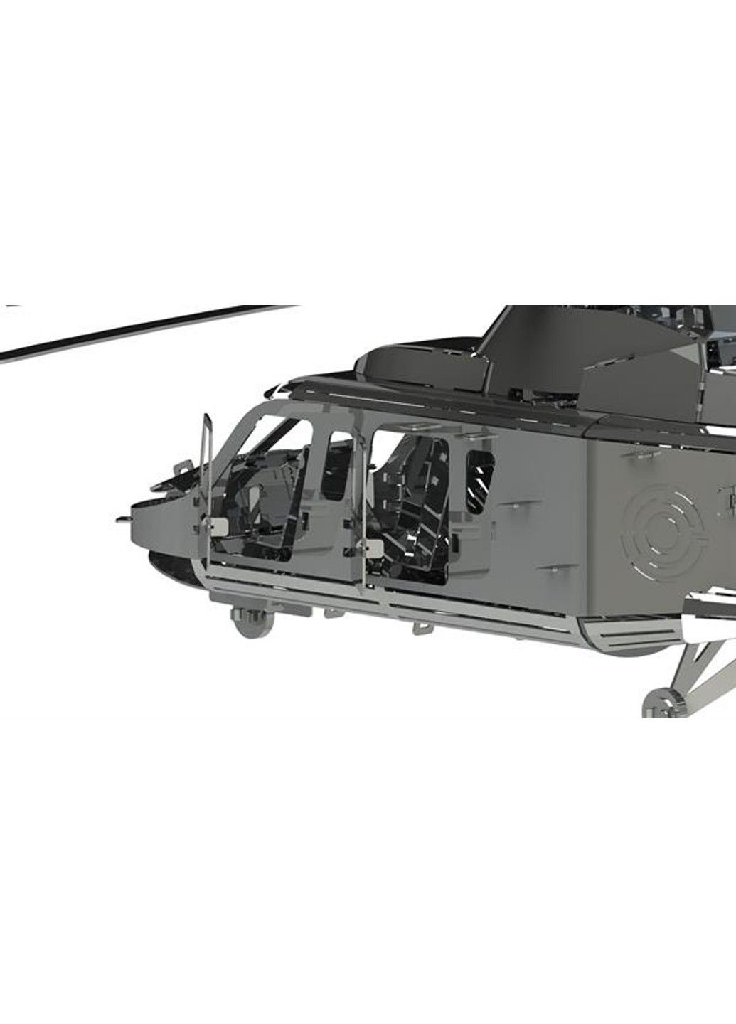 Колекційна модель-конструктор Lifting Spirit Вертоліт механічний (MT027) Metal Time (331297650)