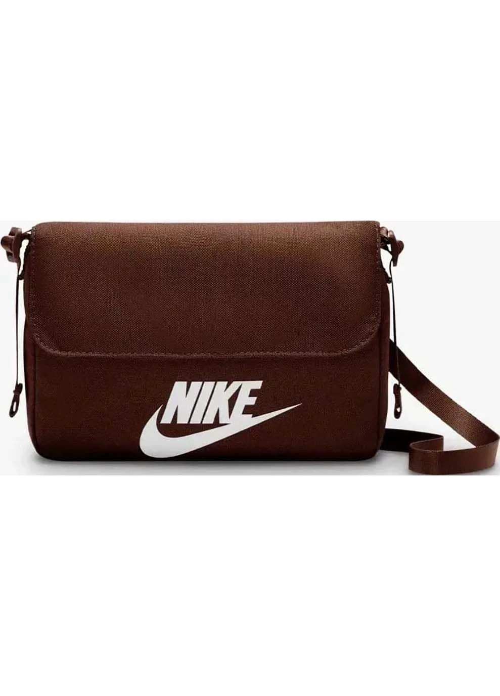 Сумка на плече W NSW FUTURA 365 CROSSBODY Коричневий 22 х 16 х 6 см Nike (395621423)
