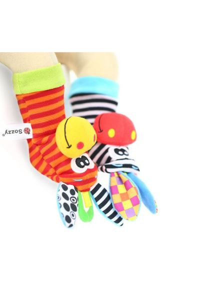 Набір шкарпеток та браслетів для новонароджених з дзвіночками (М1170177) Sozzy (302746904)