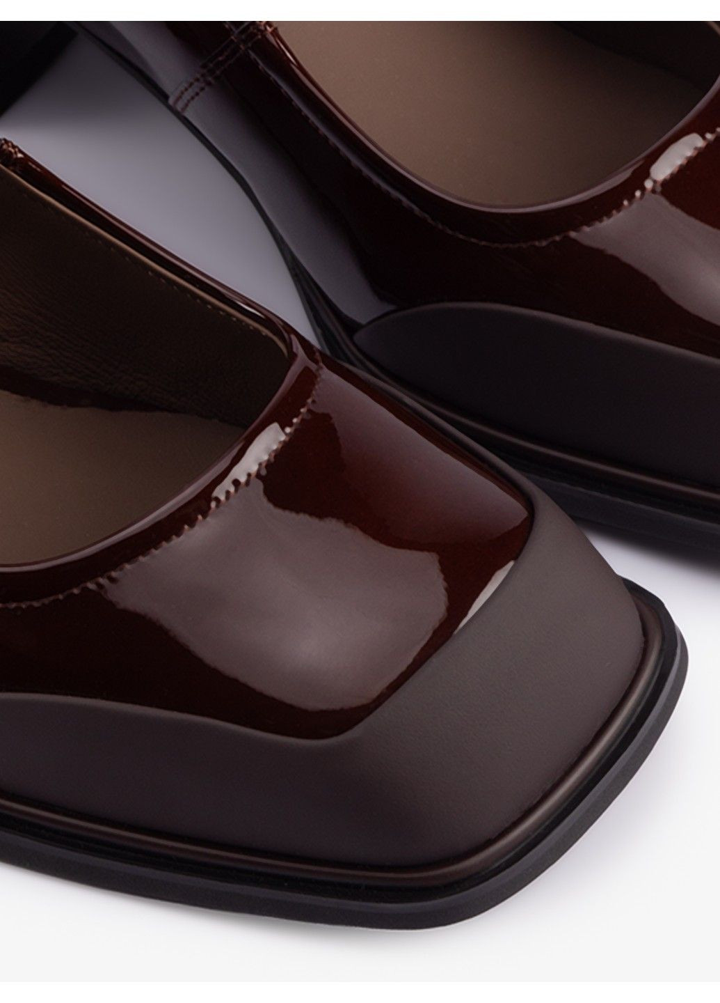 Geronea Жіночі туфлі на підборах 1101436 бордовий з натуральна шкіра, — демісезон (349444294)