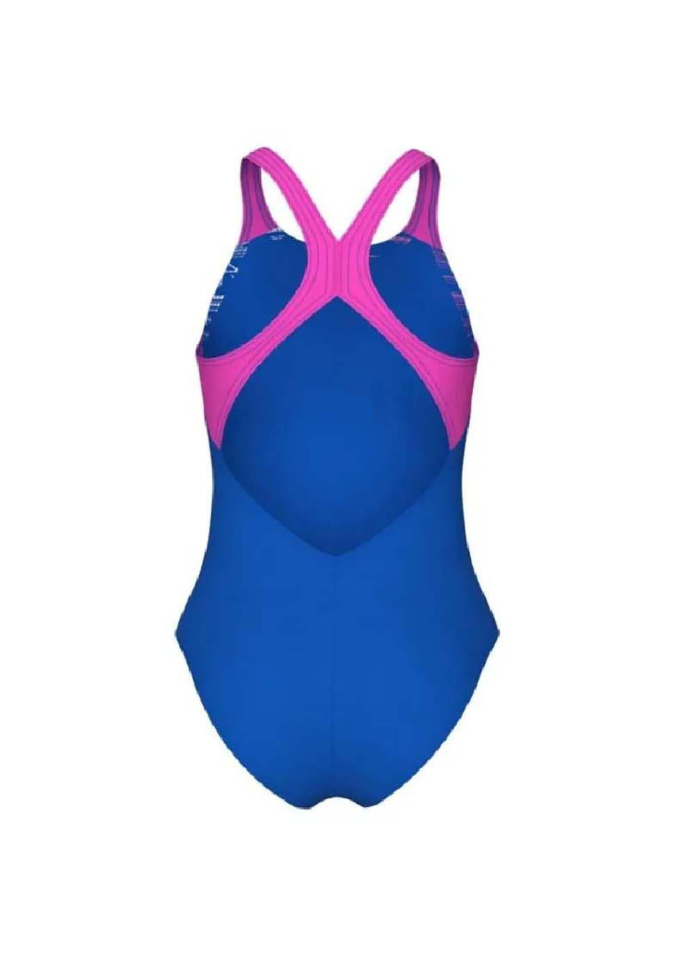 Синій демісезонний дитячий купальник pastime swimsuit v back синій Arena