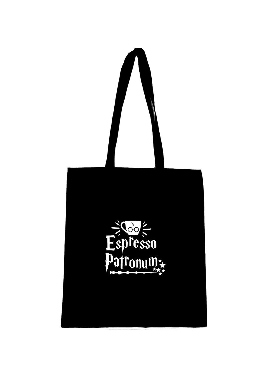 Еко сумка шопер з принтом " Espresso Patronum, Harry Potter " Гаррі Поттер Handmade (292713746)