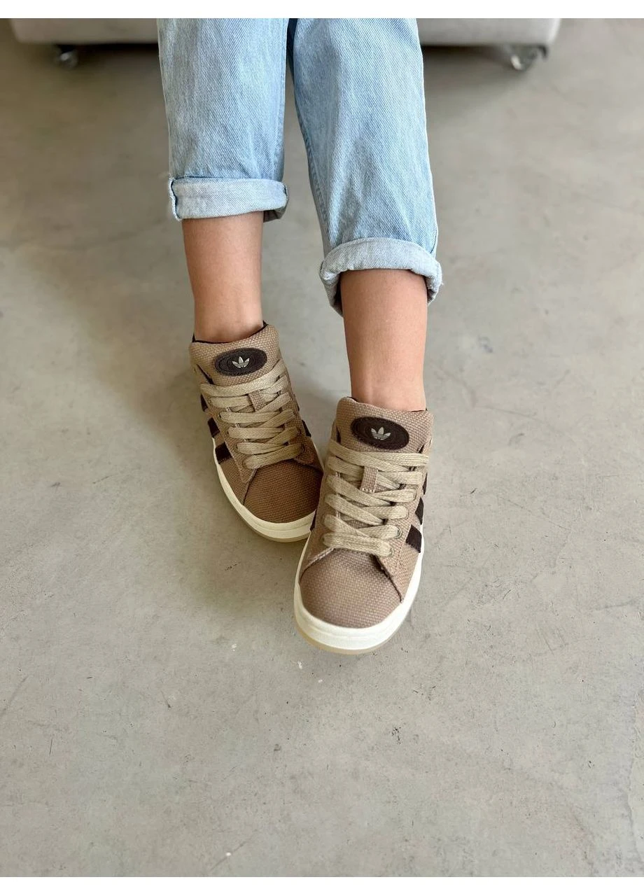 Комбіновані кросівки чоловічі adidas campus адідас кампус демісезон No Brand