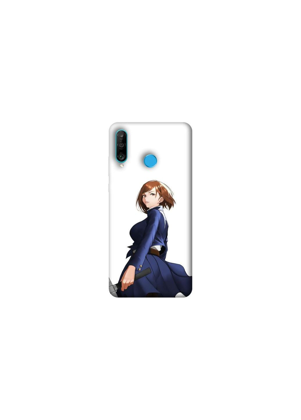 Чехол на Huawei P30 lite Nobara Kugisaki v2 Frontalka (353694081)