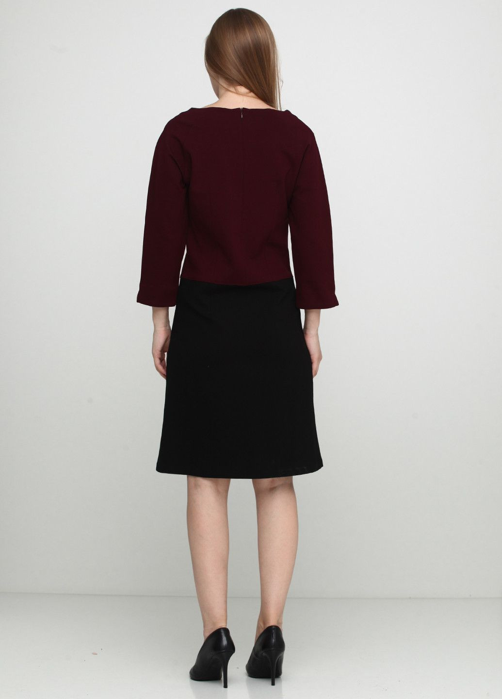 Бордовое повседневный платье бордовый Axel