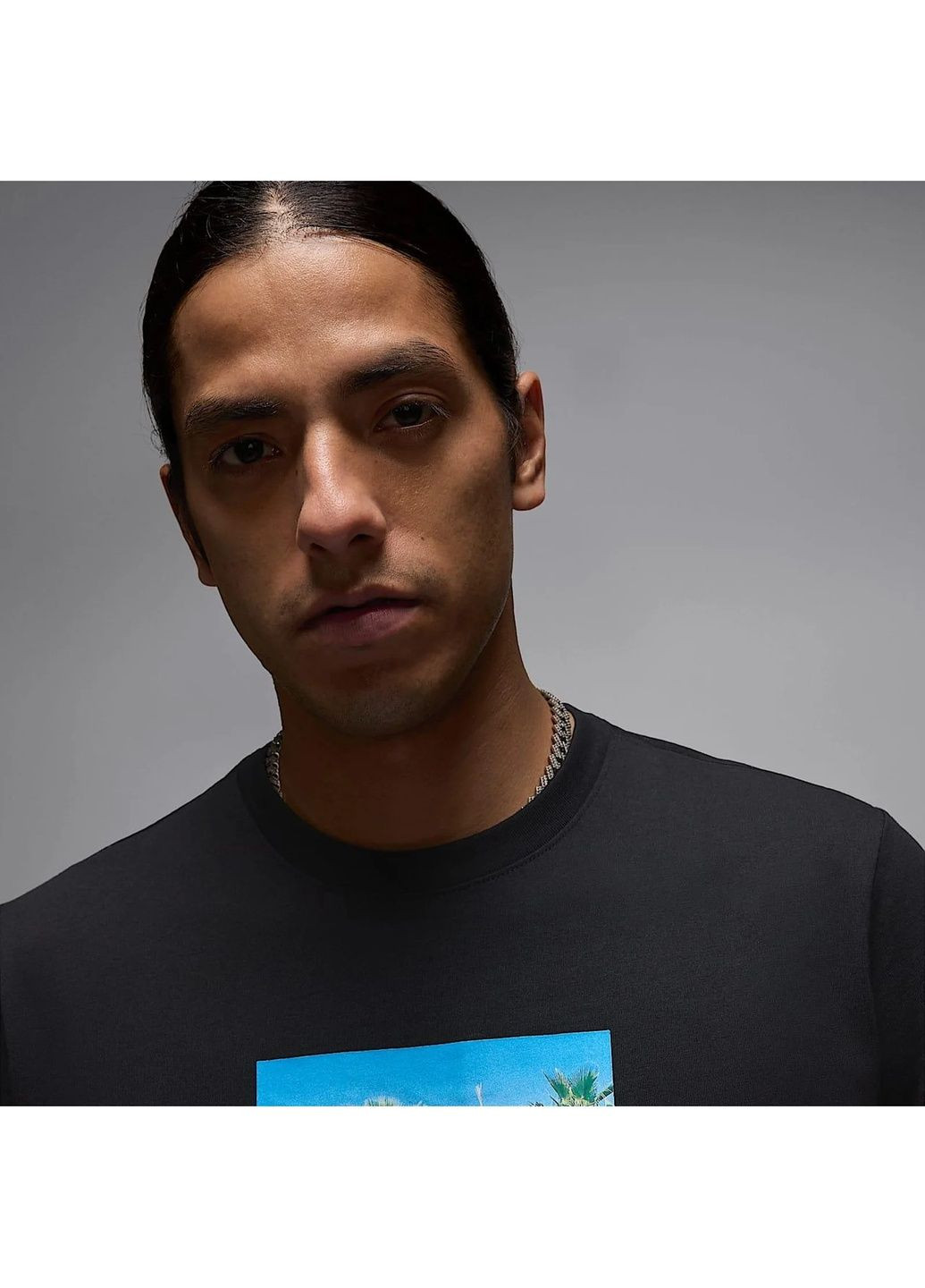 Черная футболка мужская photo black Nike