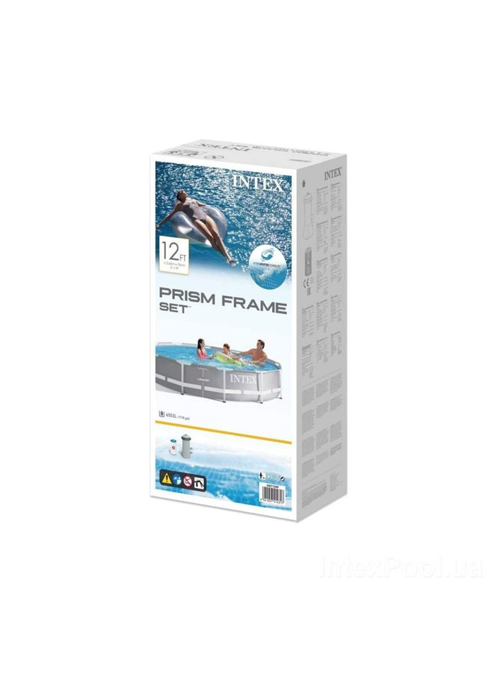 Басейн каркасний 26712, 366-76 см, 6503 л, фільтр+насос No Brand (329896659)