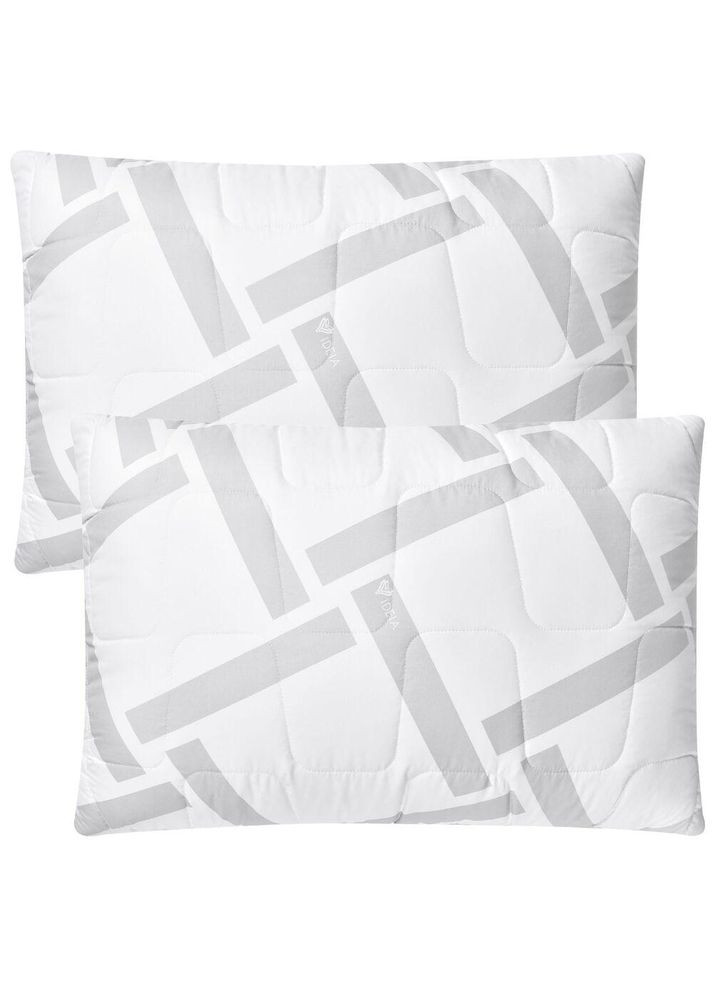 Набір подушок 2 шт 50x70 Elegantly подушка з блискавкою, штучний пух, м'яка подушка IDEIA (296661194)