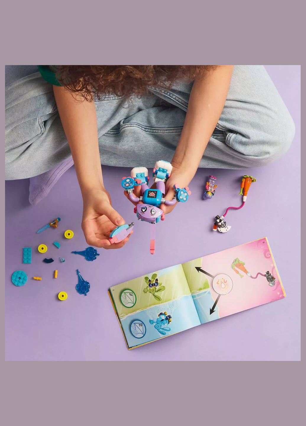 Конструктор Dreamzzz Иззи, Бунчуро, игровой кролик (71490) Lego (333252124)