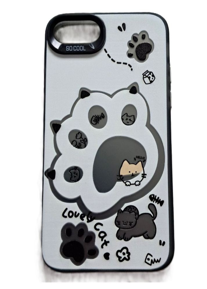 Чохол на 7 силіконові борти акриловий бампер з котячою лапкою No Brand (360896663)