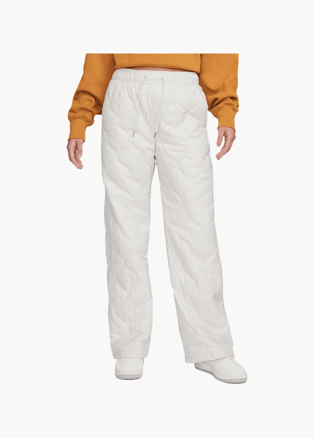 Штани жіночі Nsw Essential Quilted Pants White FB8722-104 Nike (326783401)