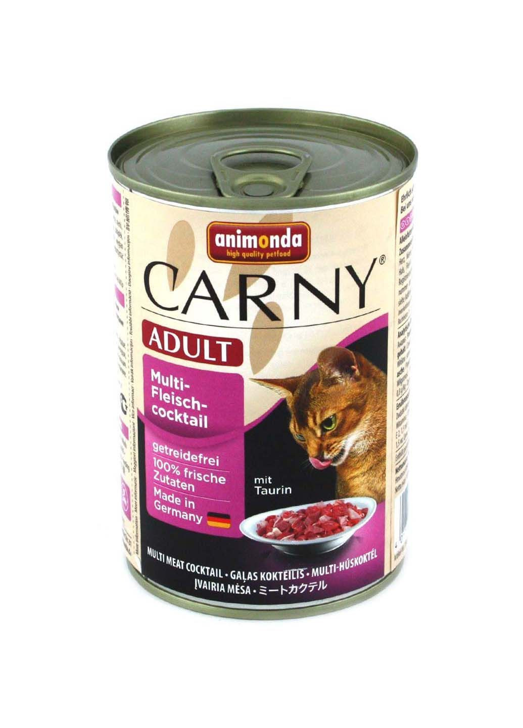 Консервы Carny для кошек мультимясной коктейль 400 г Animonda (286472556)