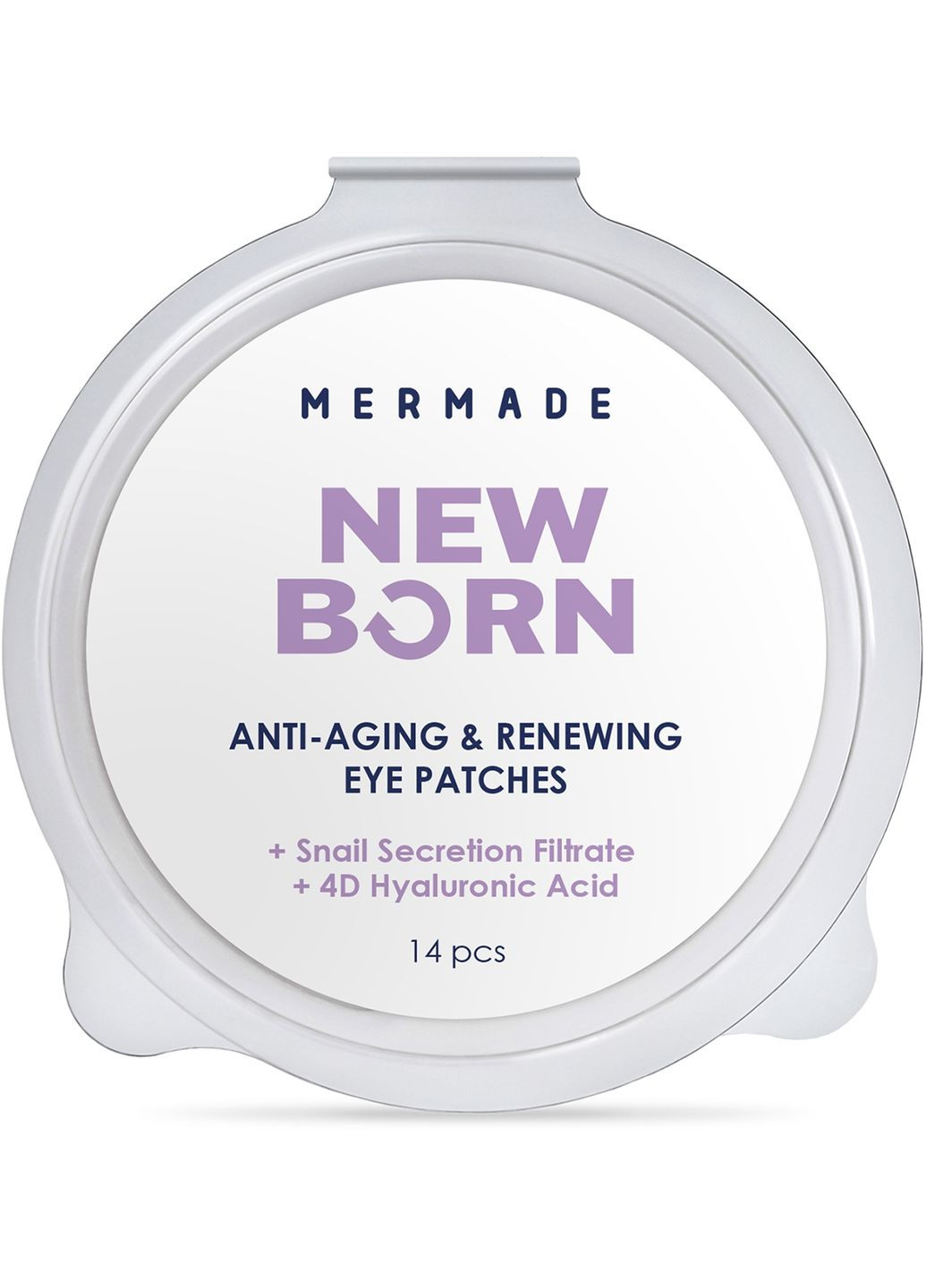 Омолоджуючі гідрогелеві патчі під очі (міні) Snail Secretion Filtrate & 4D Hyaluronic Acid 14шт (1503928-38930383) MERMADE (368665673)