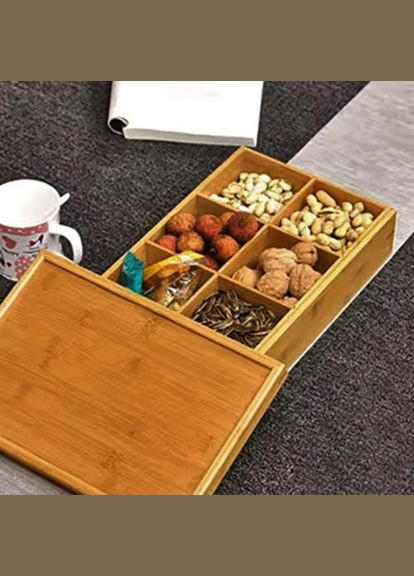 Менажниця з дерева Роскон сієна (МЕН-008005) No Brand (327845258)