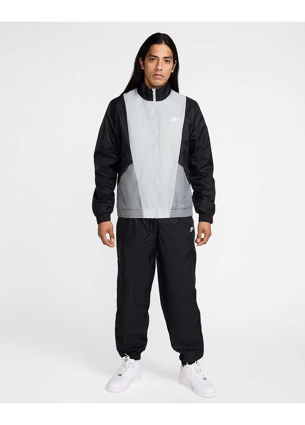 Костюм спортивный мужской Woven Tracksuit Черный Nike (367588432)