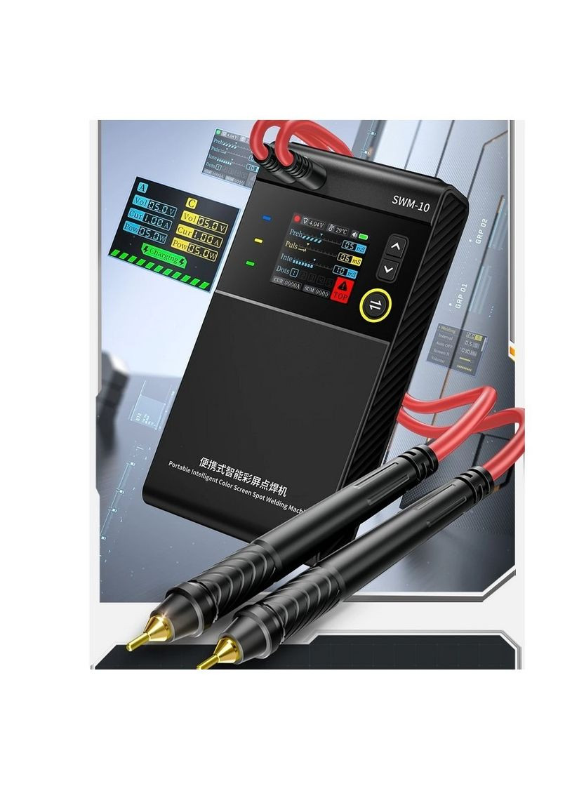 SWM10 Аппарат точечной сварки аккумуляторов 18650 портативный Fnirsi (306441993)