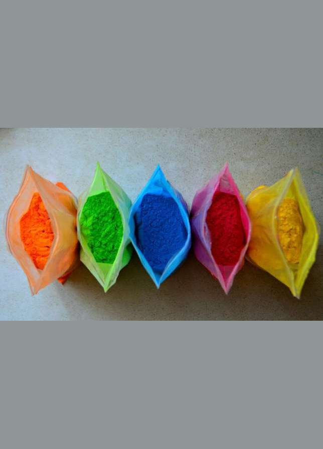 Краска Холи Holi Fest набор 50 пакетов пакеты 50 грамм 10 цветов No Brand (331738706)