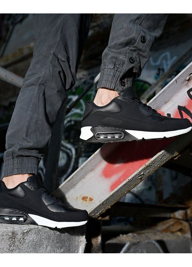 Черные демисезонные кроссовки max ch/b No Brand