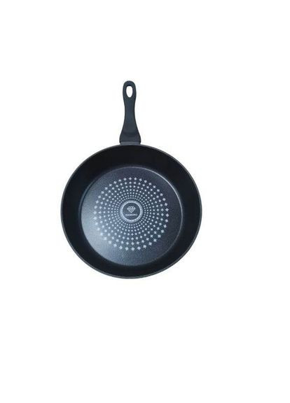 Сковорода 28 см глубокая с алмазным антипригарным покрытием и крышкой BN-450 Benson (325701632)