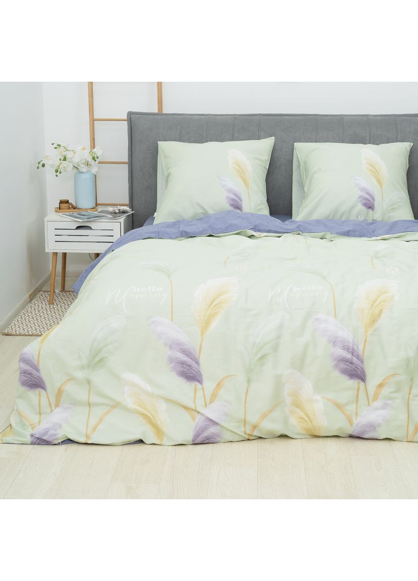 Комплект постільної білизни Полуторний Сатин Twill 782 Viluta (365289713)