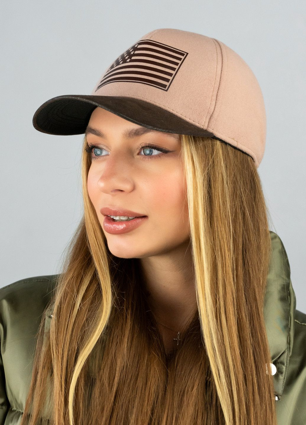 Женская бейсболка кашемировая "Freedom" Braxton (362083059)