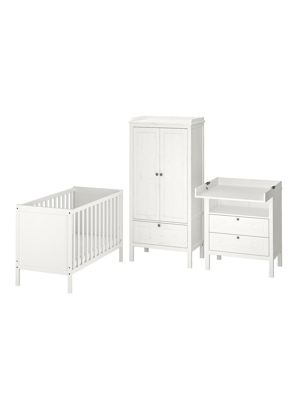 Набір з 3 предметів. дитячі меблі ІКЕА SUNDVIK 60х120 см (s19505359) IKEA (278408075)