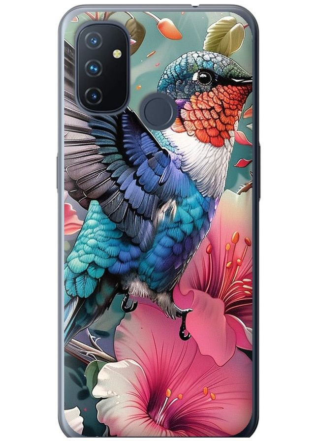 Силіконовий чохол 'Казкова колібрі' для Endorphone OnePlus Nord N100 (285784989)