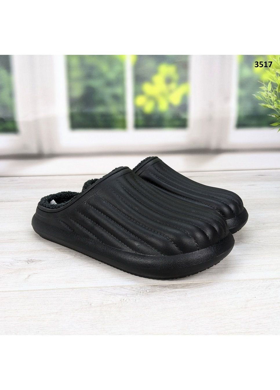 Галоши мужские пена с мехом без задника Dago (301689998)