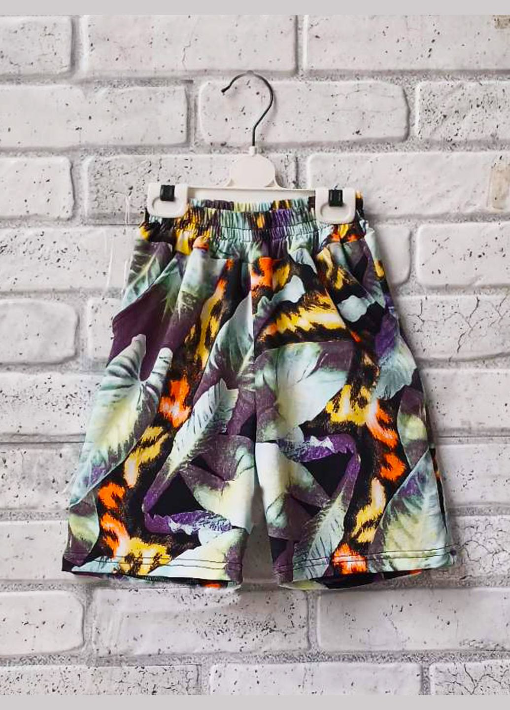 Детские шорты с карманами летние трикотажные No Brand (337353499)