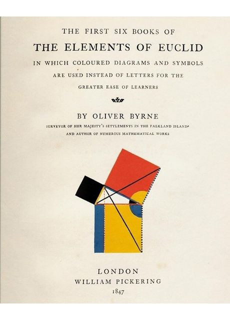Книга "Oliver Byrne". First Six Books of Elements of Euclid (9783836577380) Taschen (364656254)