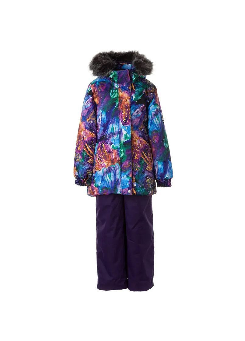 Фіолетова комплект зимовий renely 2: куртка + напівкомбінезон, р.92, фіолетовий () Huppa 41850230-11483-092