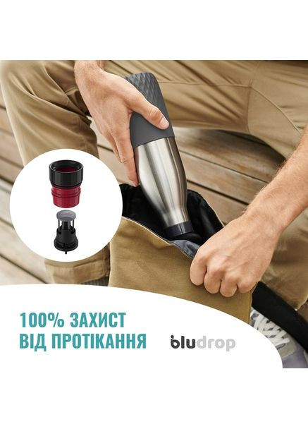 Термопляшка Bludrop Green 500 мл (N3110610) Tefal (370620039)