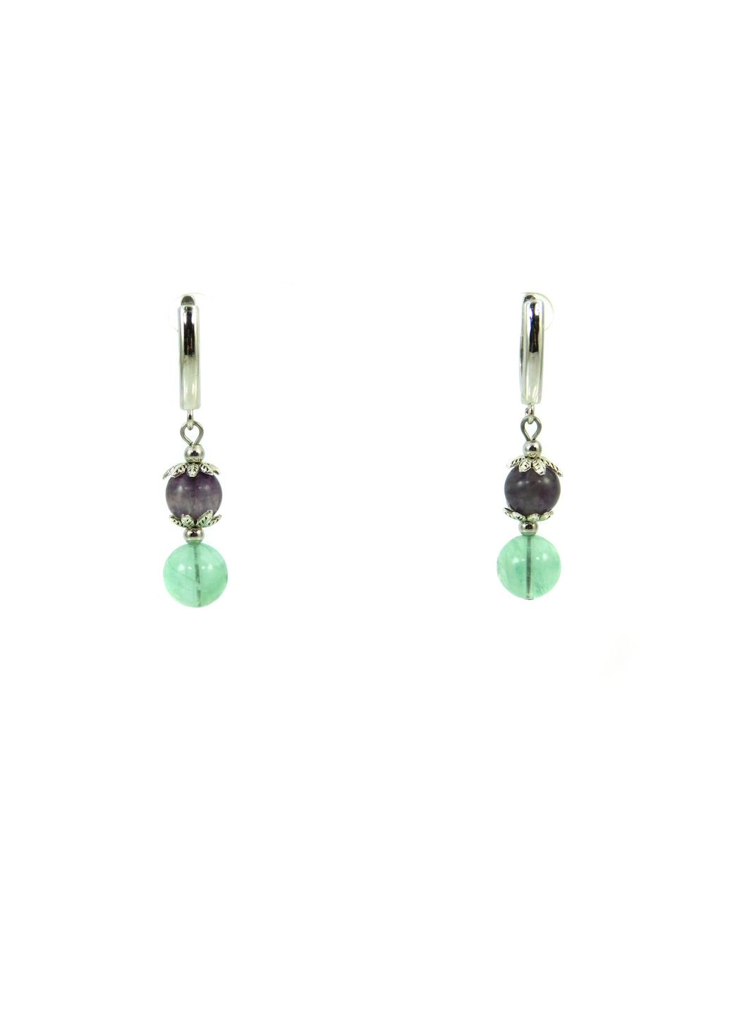 Сережки "Февронія" Флюорит Fursa fashion (315590773)