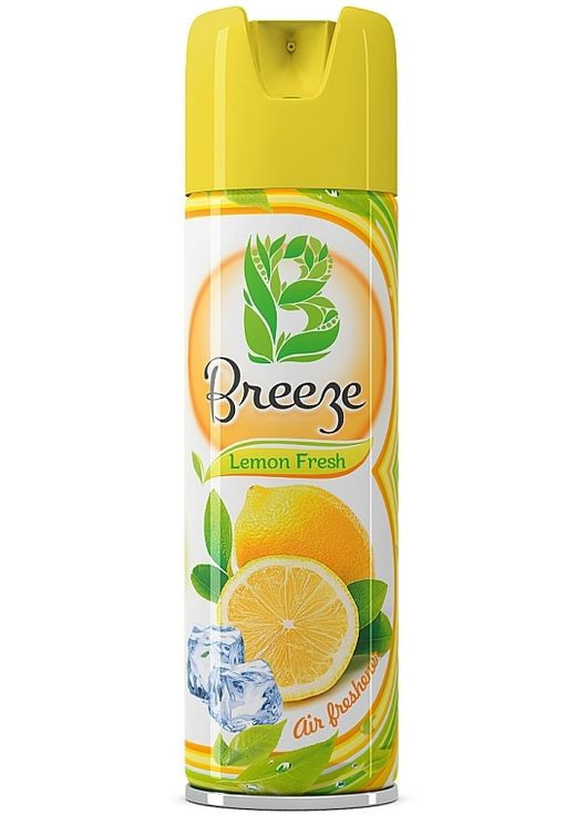 Освіжувач повітря "Лимонна свіжість" 300ml (1281740-148859) Breeze (368648186)