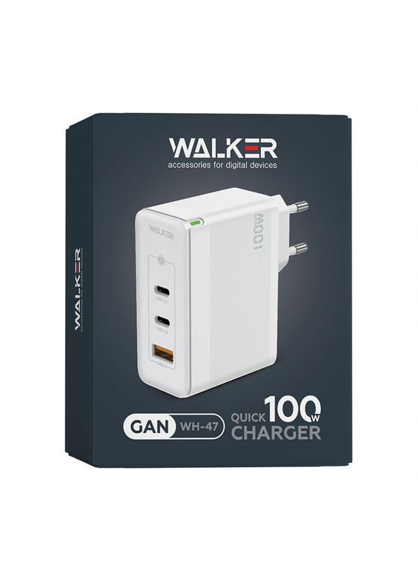 Сетевое зарядное устройство (адаптер) WH-47 100W white Walker (333827567)